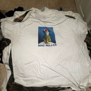 Mac Miller Graphic White Kids' T-Shirt